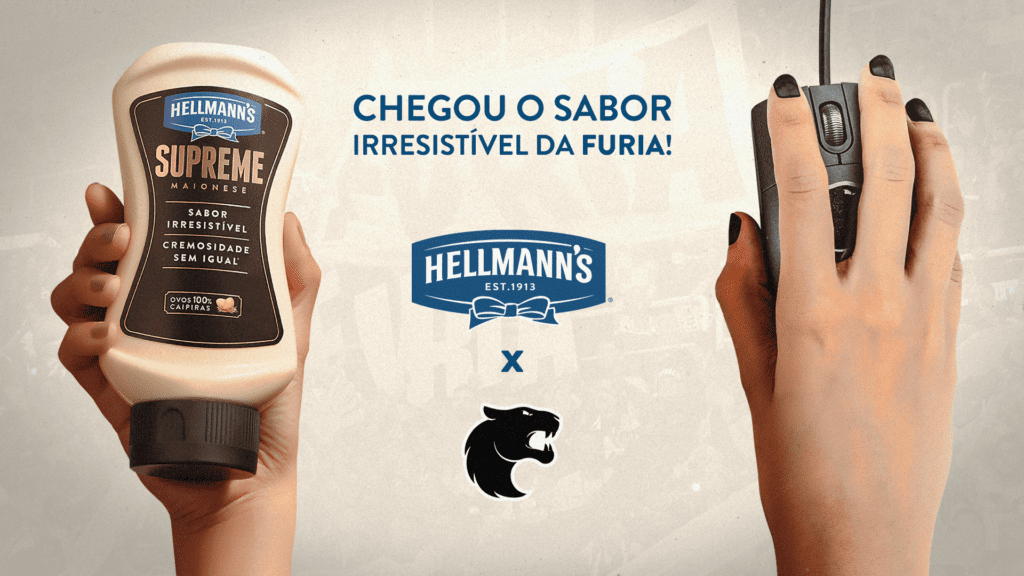 FURIA e Hellmann's firmam parceria