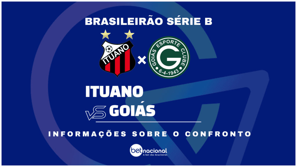 Ituano x Goiás Série B 2024