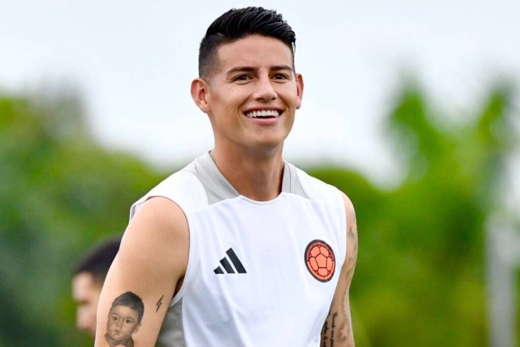 James Rodríguez foi escolhido o melhor jogador da Copa América. Foto: Reprodução/X