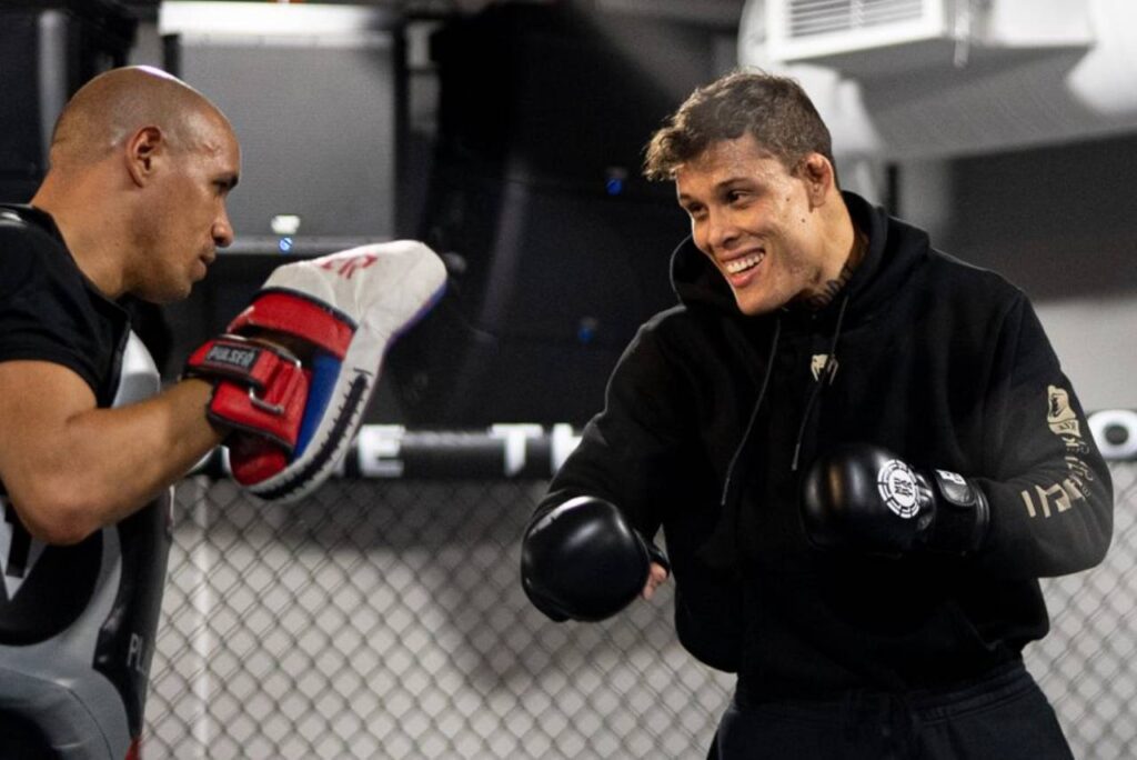 Caio Borralho faz a luta principal do UFC Las Vegas 96. Foto: Reprodução/X