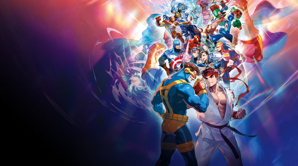 Imagem promocional de Marvel vs Capcom Fighting Collection: Arcade Classics