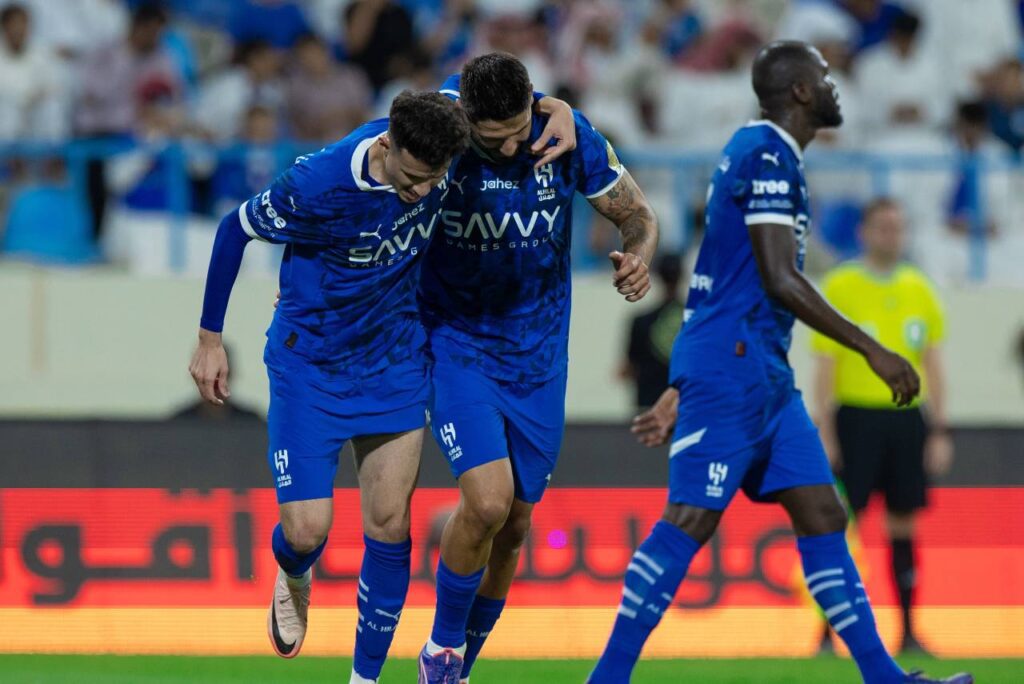 Al-Hilal largou bem na disputa para o bicampeonato. Foto: Reprodução/X