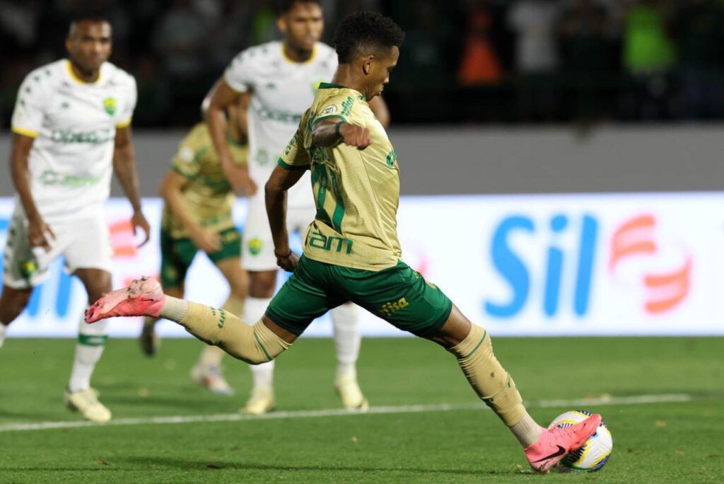 Palmeiras venceu o Cuiabá pelo Brasileirão (Foto: Cesar Greco/SEP)