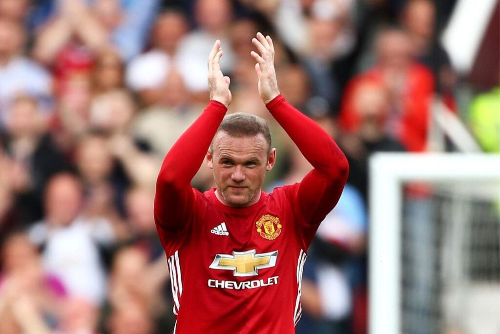 Rooney em campo pelo Manchester United