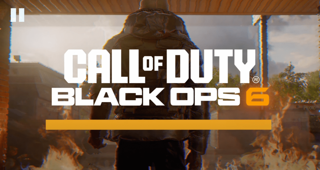 Screenshot do trailer do Multiplayer de Call of Duty Black Ops 6