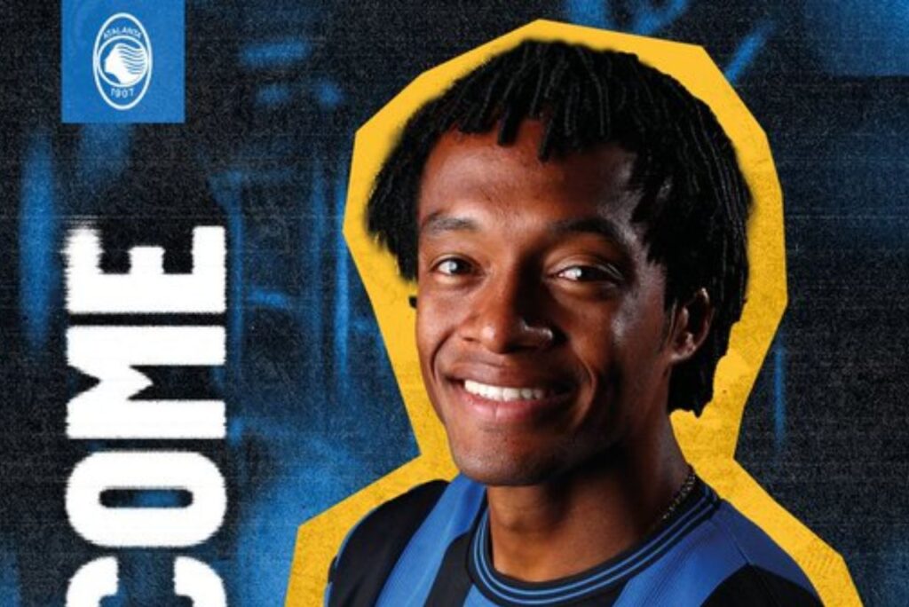 Cuadrado é anunciado pela Atalanta