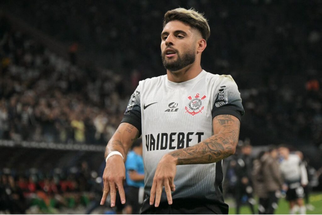 Yuri Alberto, atacante do Corinthians (Foto: Nelson Almeida/AFP)