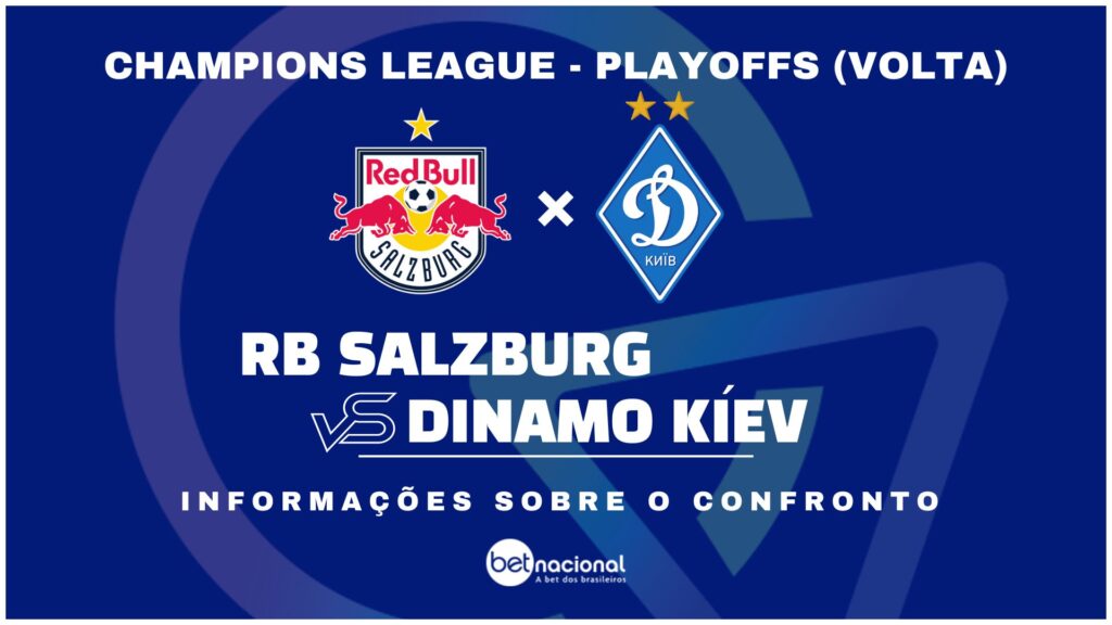 RB Salzburg x Dínamo Kiev