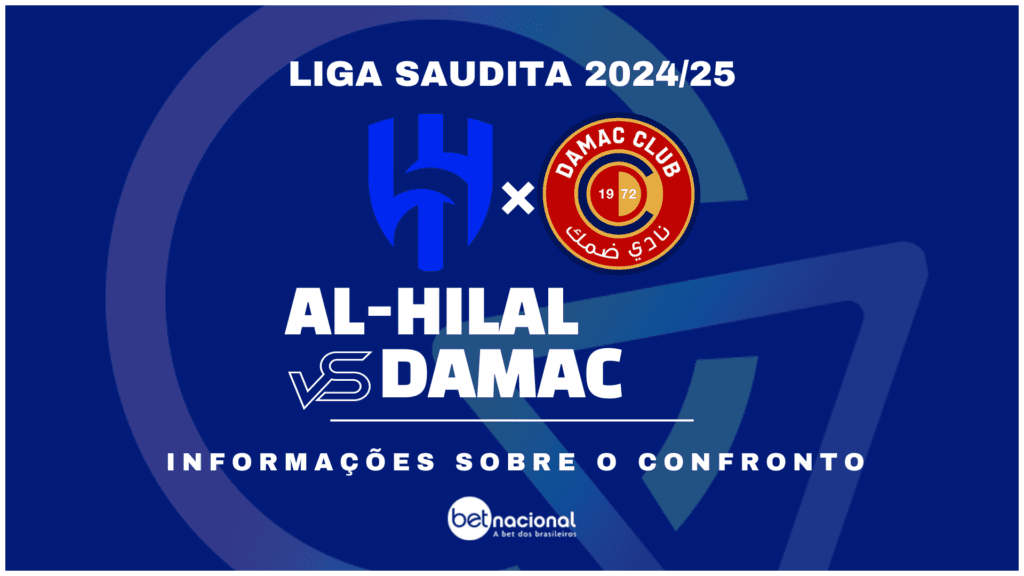 Al-Hilal x Damac- Liga Saudita 2024/25