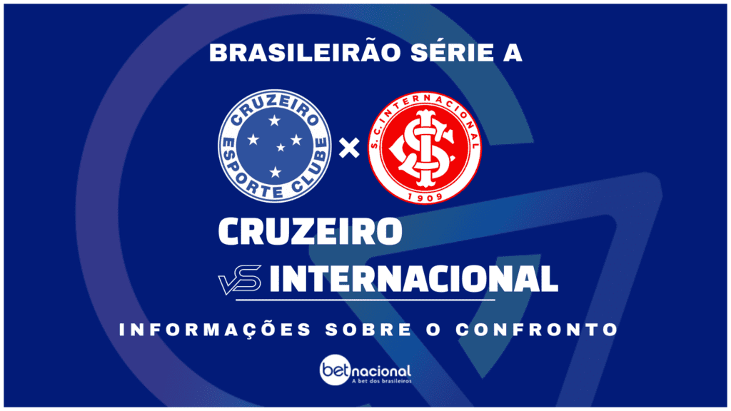 Cruzeiro x Internacional Série A 2024.