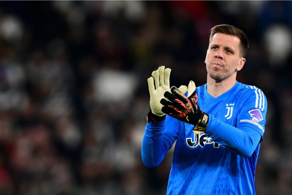 Szczesny em campo pela Juventus