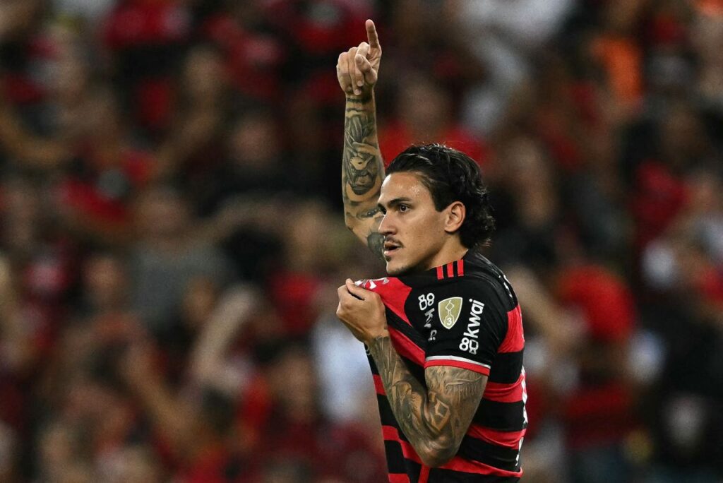 Pedro, atacante do Flamengo (Foto: Mauro Pimentel/AFP)