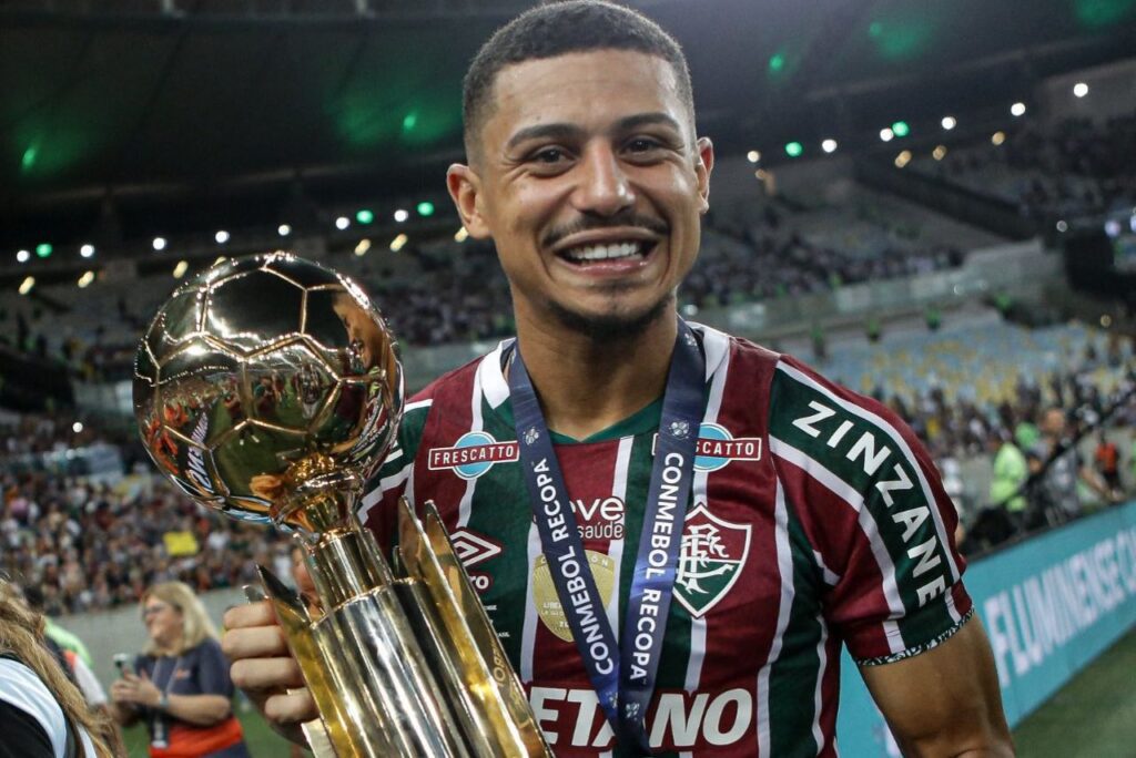 André foi revelado na base do Fluminense (Foto: Reprodução)