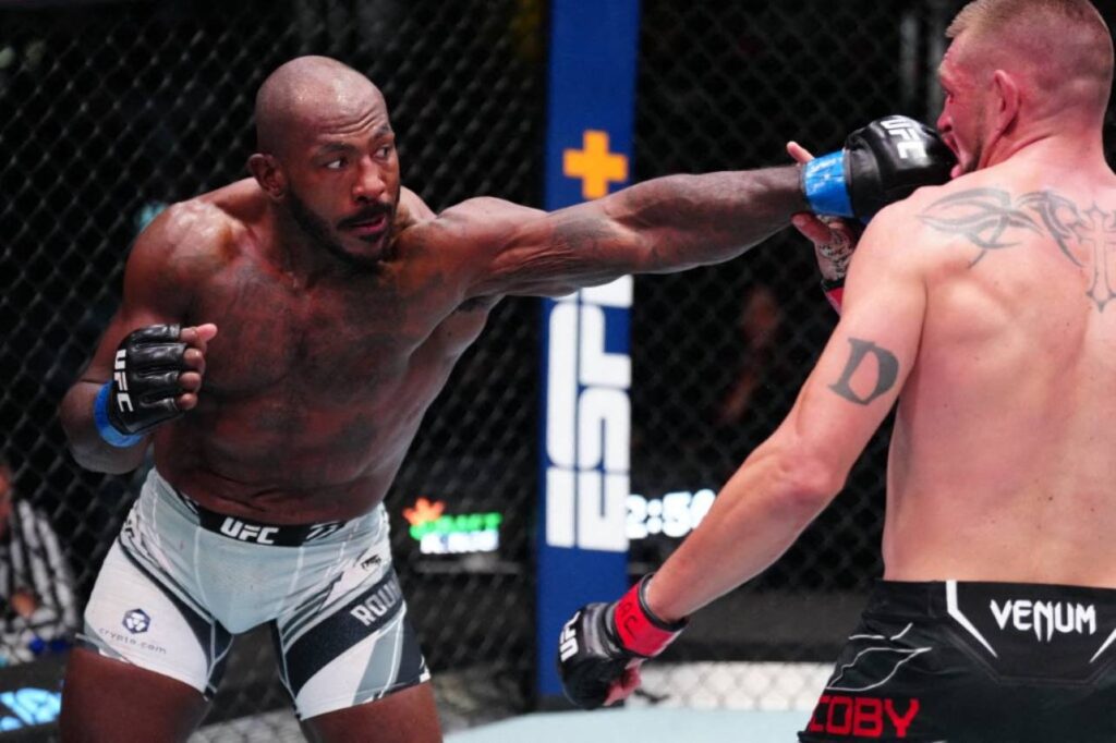 Khalil Rountree Jr está confirmado no UFC 307. Foto: HANDOUT/GETTY IMAGES NORTH AMERICA/Getty Images via AFP