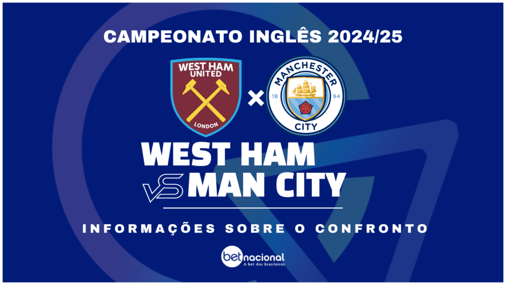 West Ham x Man City - Premier League 2024/25