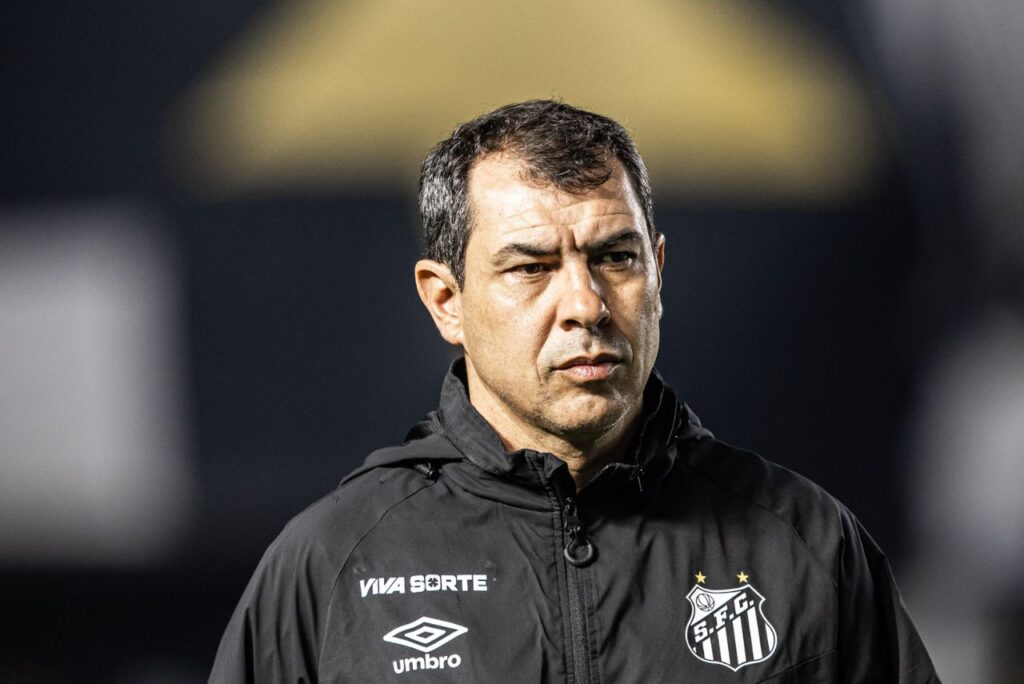 Fábio Carille, técnico do Santos