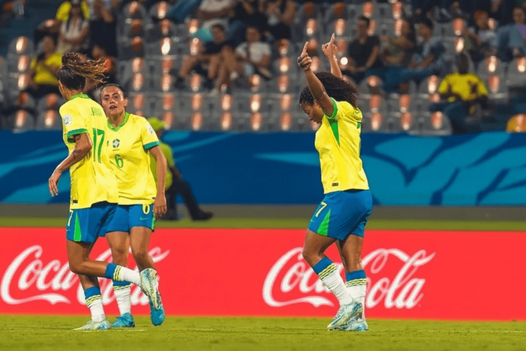 Brasil atropelou Fiji na estreia da Copa do Mundo Feminina sub-20