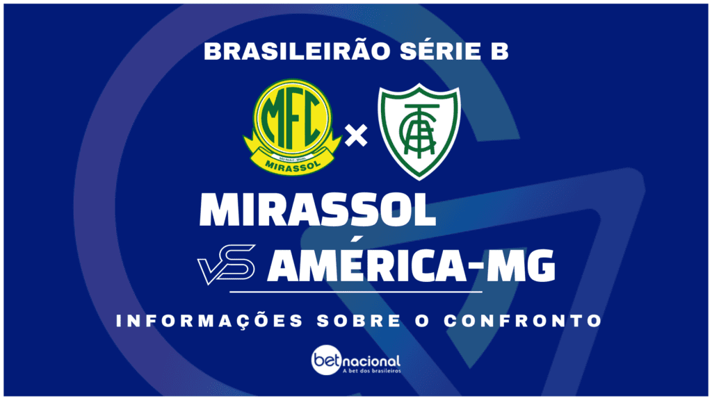 Mirassol x América-MG Série B 2024