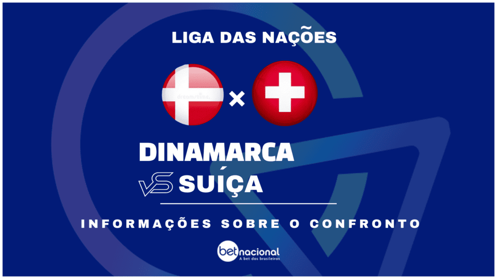 Dinamarca x Suíça Liga das Nações 2024-2025