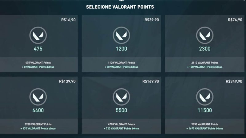 VALORANT: Preços do VALORANT Points aumentam 14% nesta quinta (19); veja novos valores