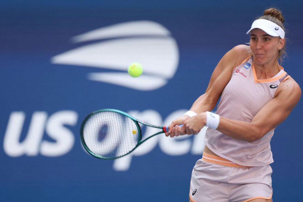 Bia Haddad deu adeus ao US Open 2024 (Foto: Sarah Stier/Getty Images via AFP)