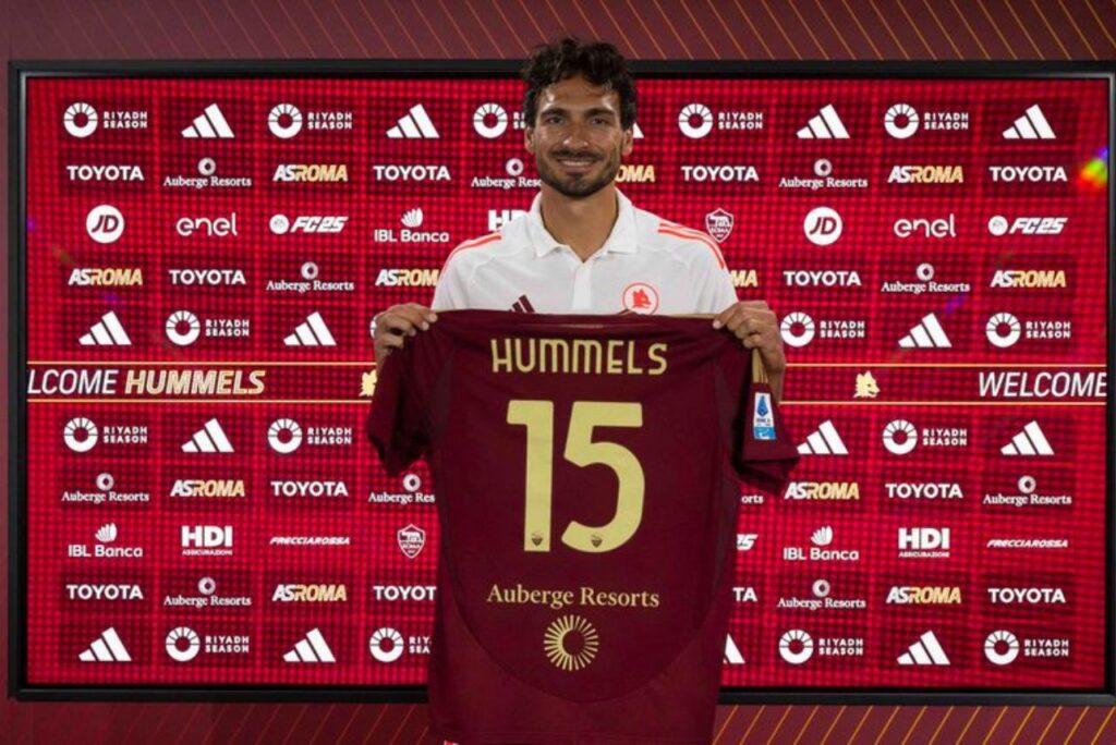 Mats Hummels, novo reforço da Roma (Foto: Reprodução)