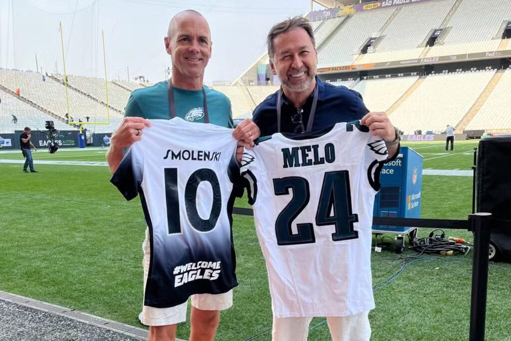 Presidentes do Eagles e Corinthians