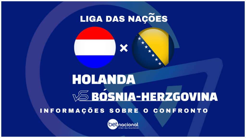 Holanda x Bósnia Liga das Nações 2024-2025