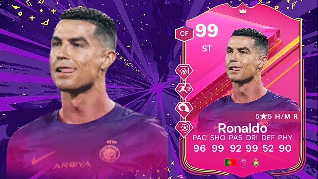 Cristiano Ronaldo 99 no Ultimate Team do EA Sports FC 24