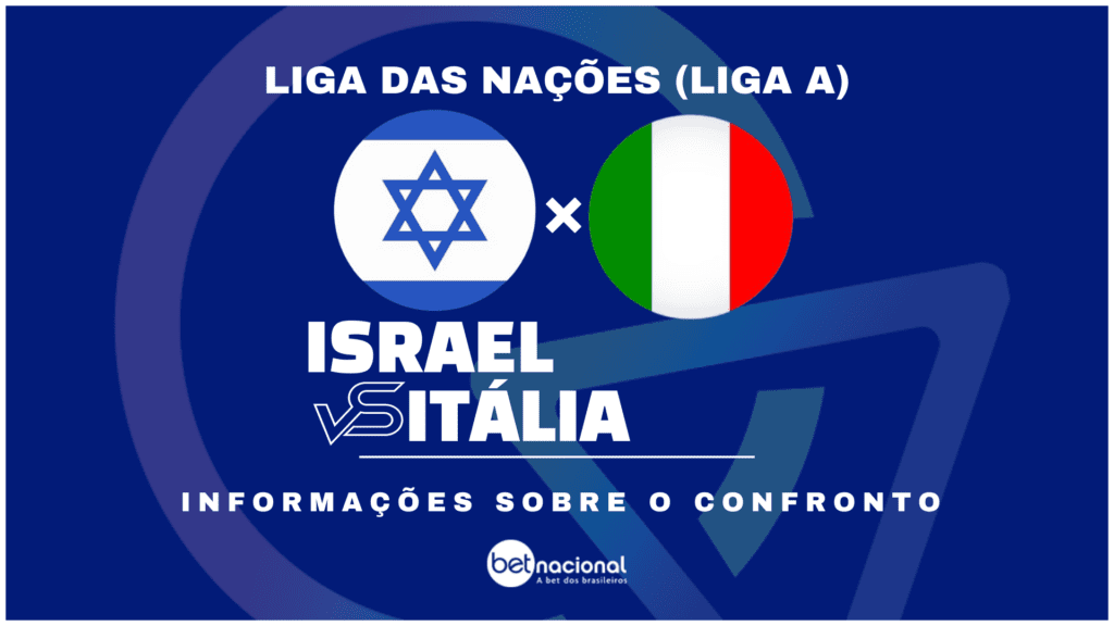 Israel x Itália - Liga das Nações 2024/25