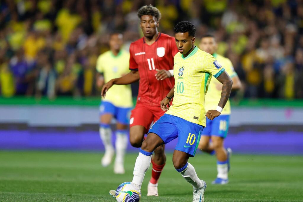 Rodrygo esperava figurar entre os 30 melhores do mundo. Foto: Rafael Ribeiro/CBF