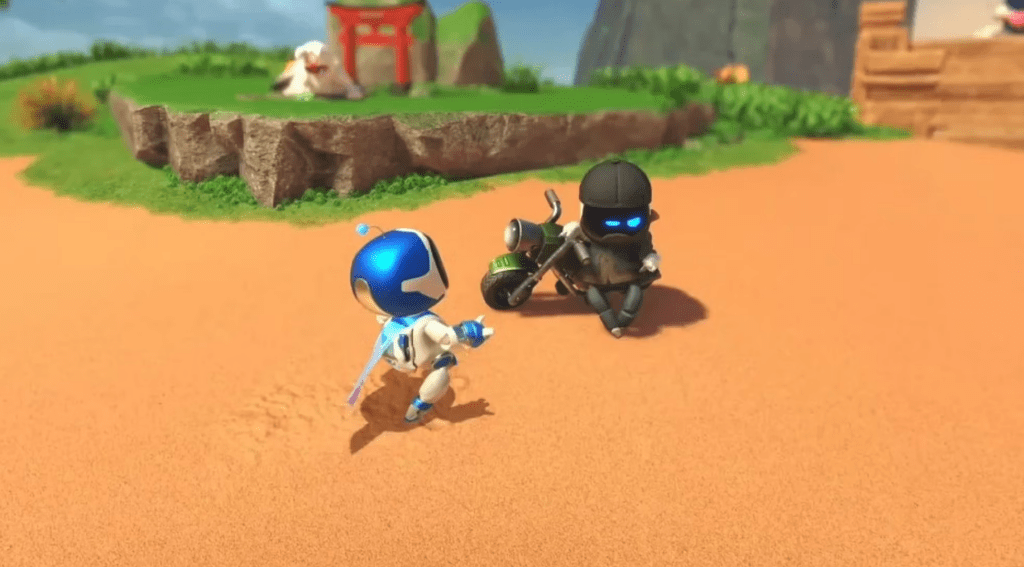 Deacon St. John, de Days Gone, em Astro Bot