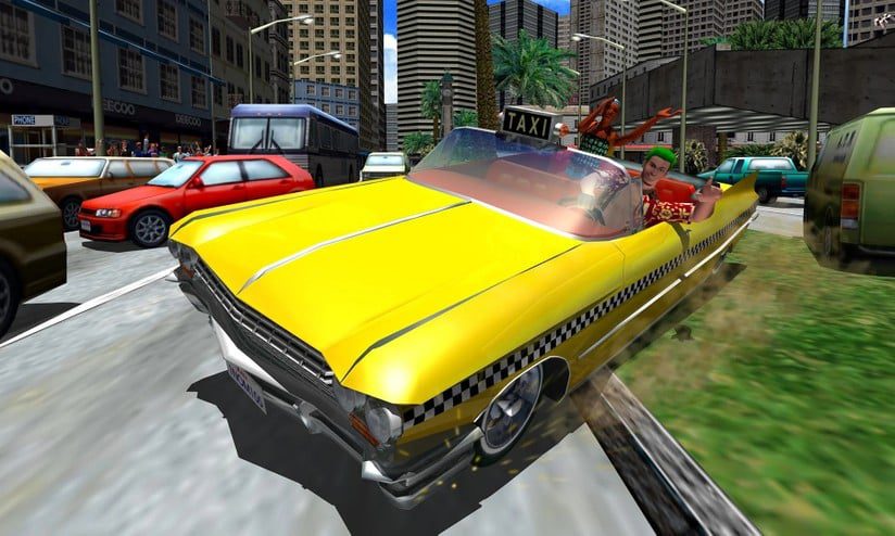 Crazy Taxi Dreamcast especial 25 anos