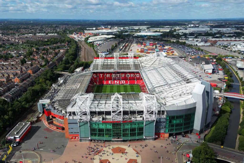 Atual estádio do Manchester United