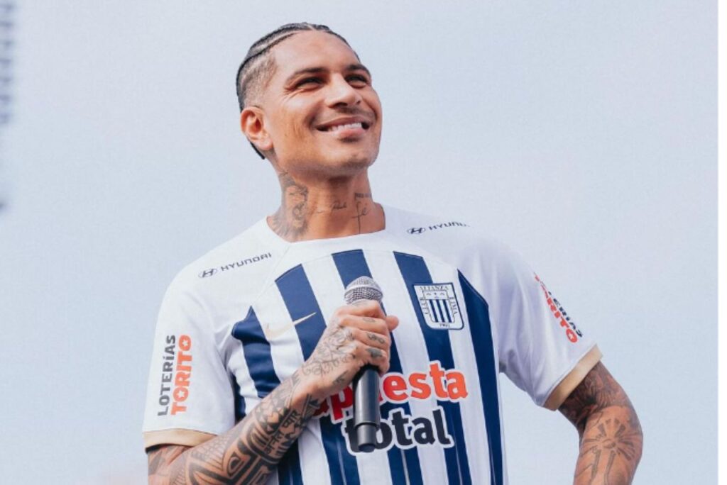 Guerrero apresentado aos torcedores do Alianza Lima