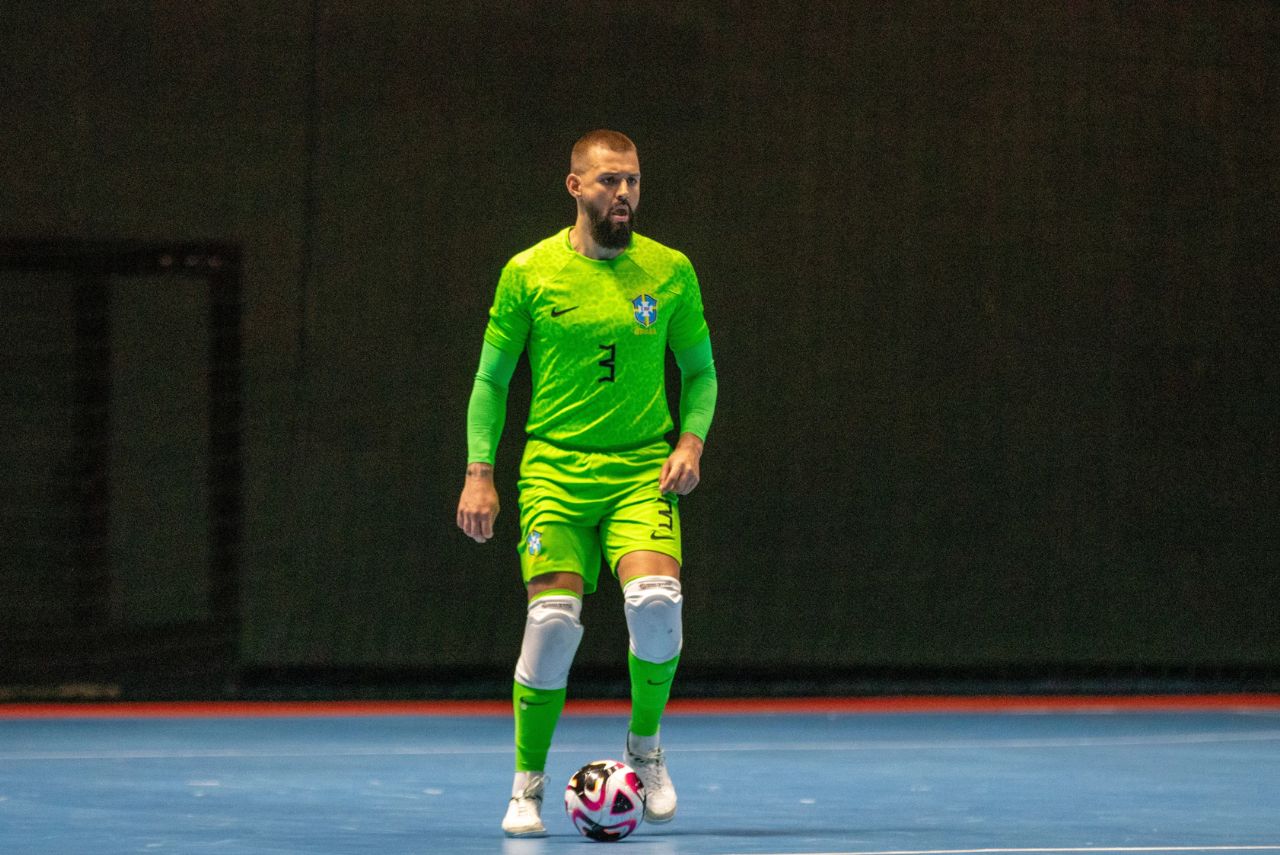 Willian, goleiro da Seleção Brasileira de Futsal