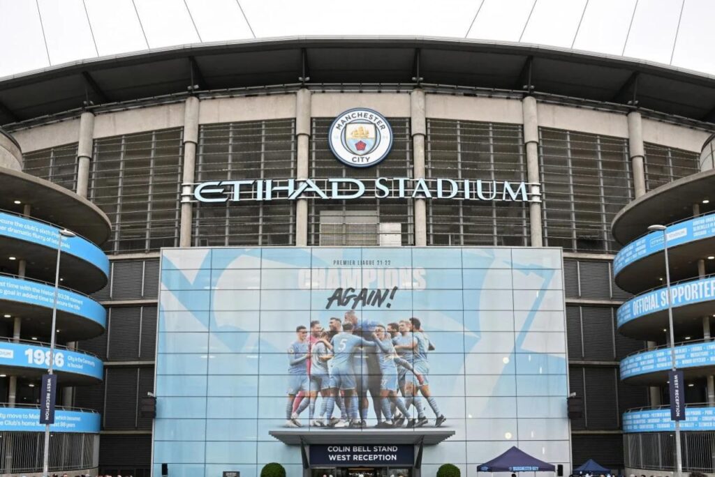 Etihad Stadium, casa do Manchester City (Foto: Reprodução)