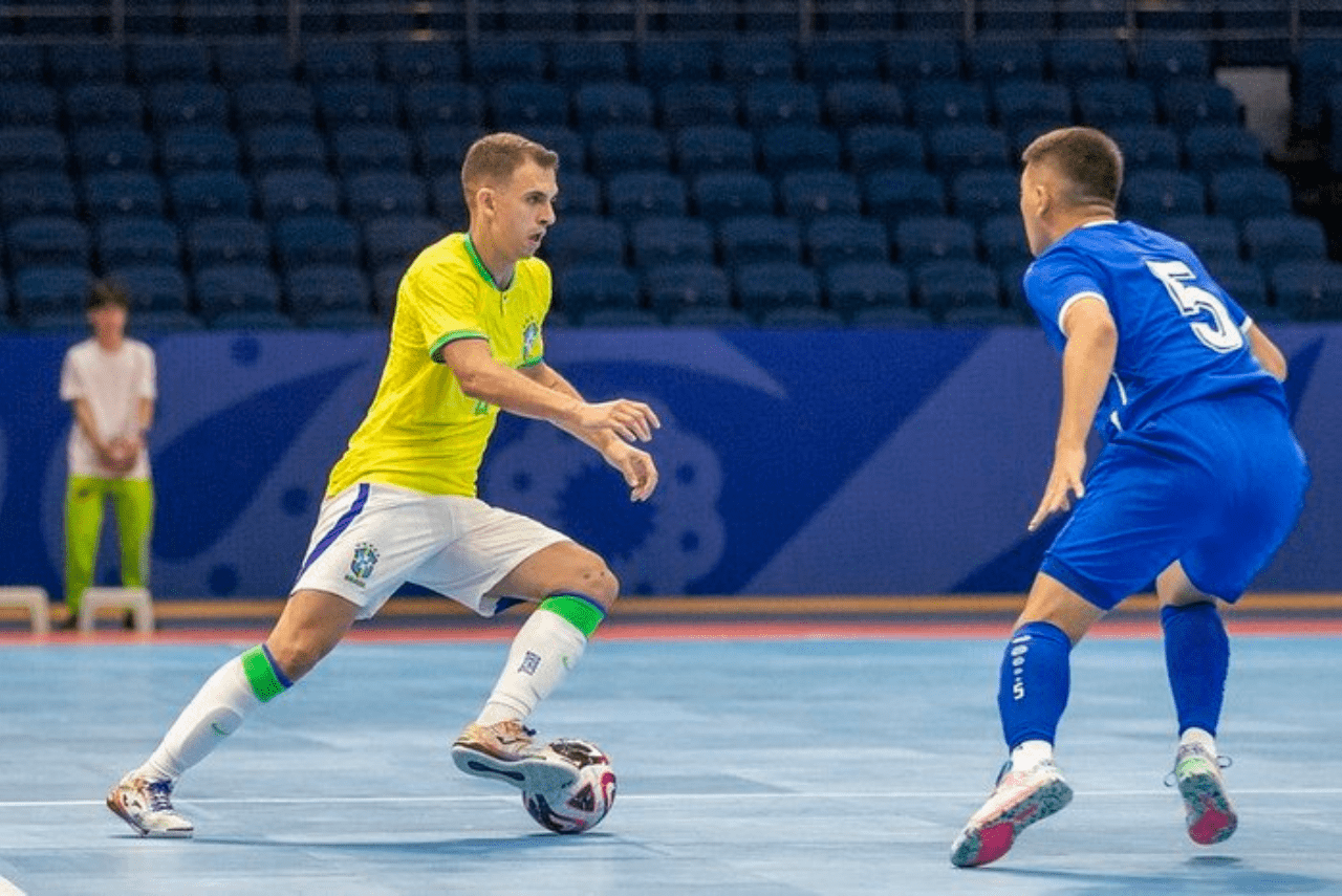 Destaque na Liga Espanhola, Marcel chega como um dos principais nomes do Brasil na Copa do Mundo de Futsal