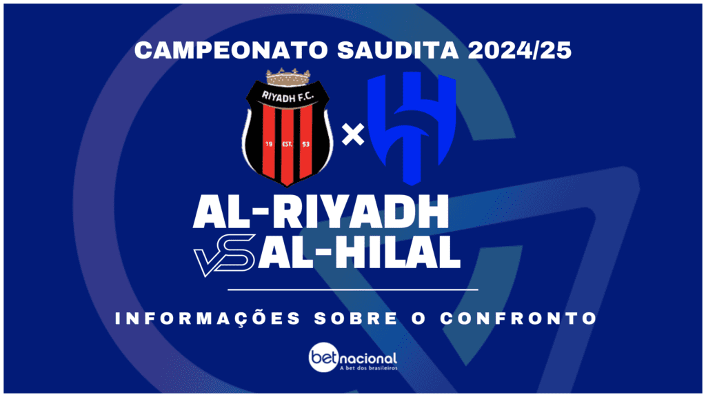 Al-Riyadh x Al-Hilal - Liga Saudita 2024/25