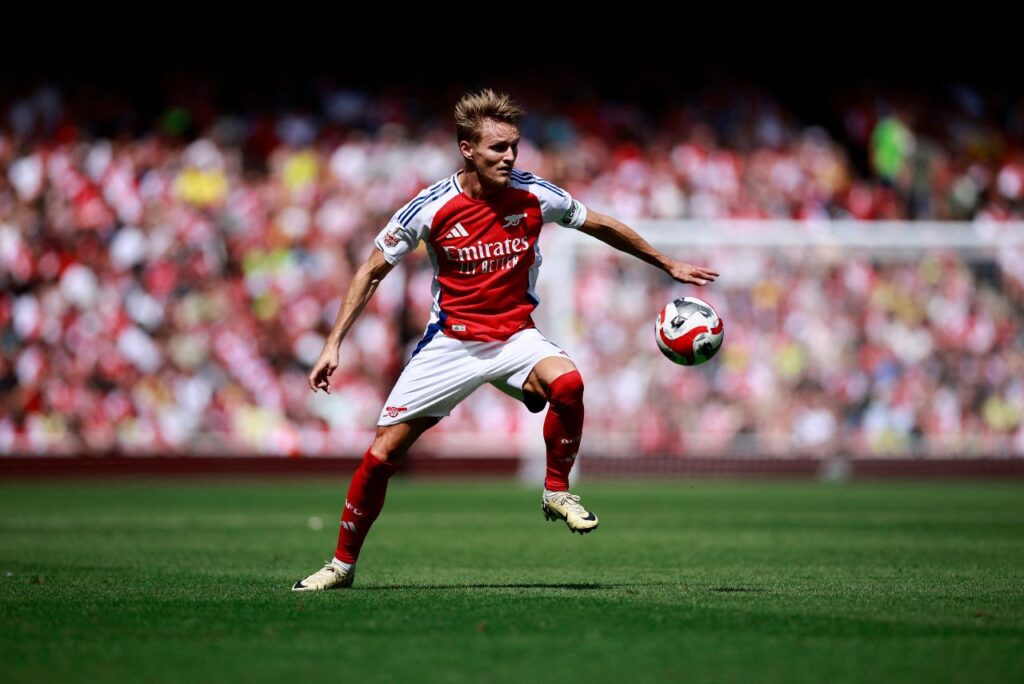 Odegaard, jogador do Arsenal