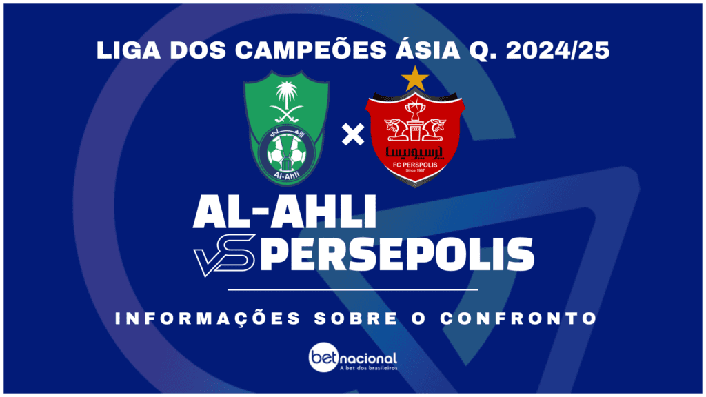 Al-Ahli x Persepolis - Liga dos Campeões Ásia Q. 2024/25