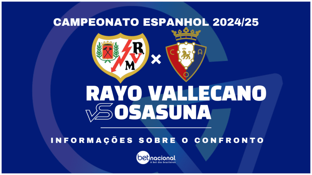 Rayo Vallecano x Osasuna - La Liga 2024/25