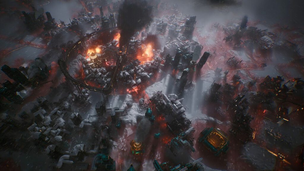 Imagem promocional de Frostpunk 2