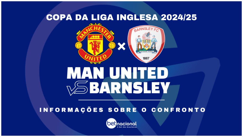 Man United x Barnsley - Copa da Liga Inglesa 2024/25