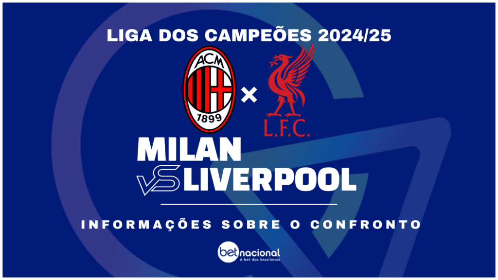 Milan x Liverpool - Liga dos Campeões 2024/25