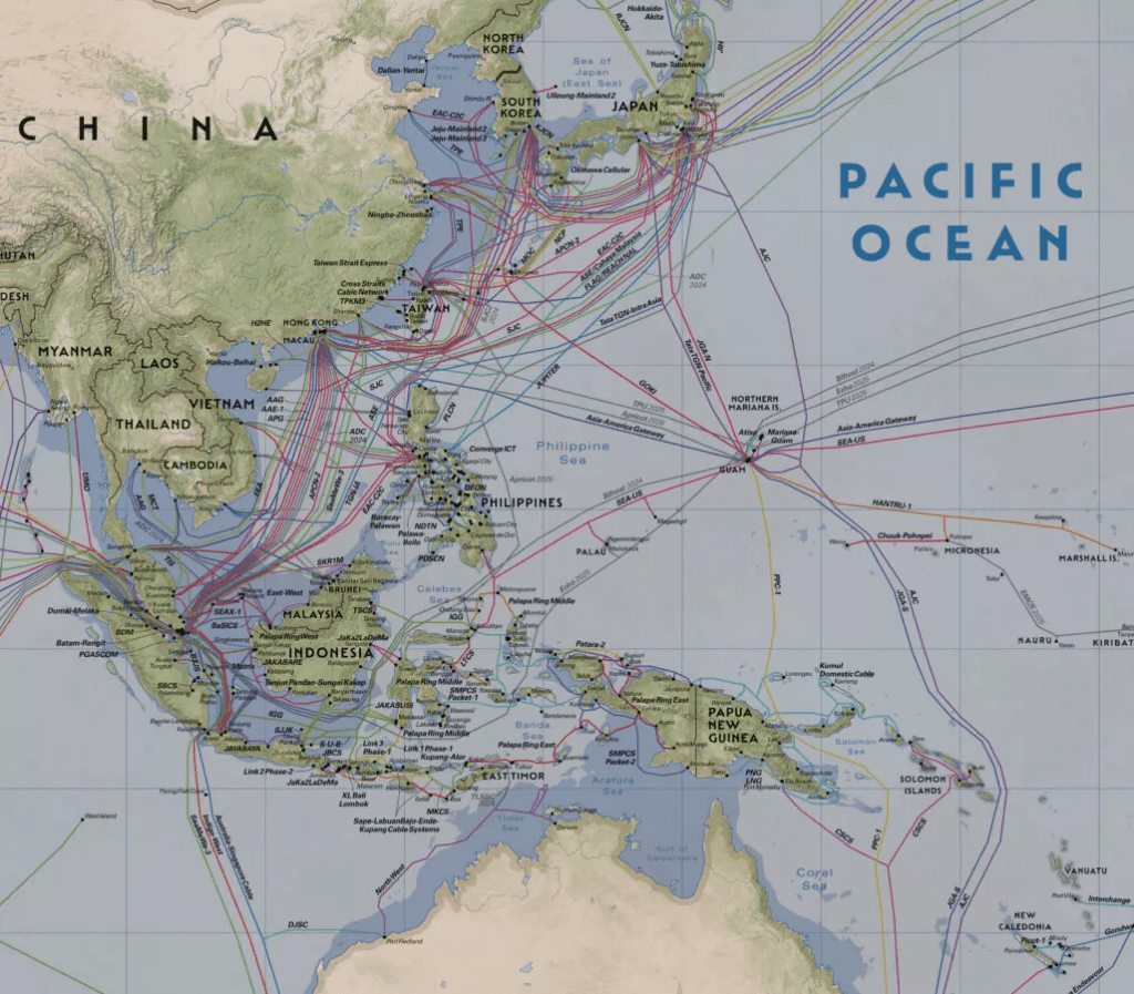 Rússia Cabos de Internet