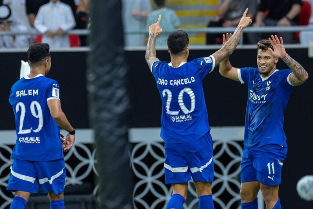 Al-Hilal venceu o Al-Rayyan pela Liga dos Campeões da AFC (Foto: Reprodução)