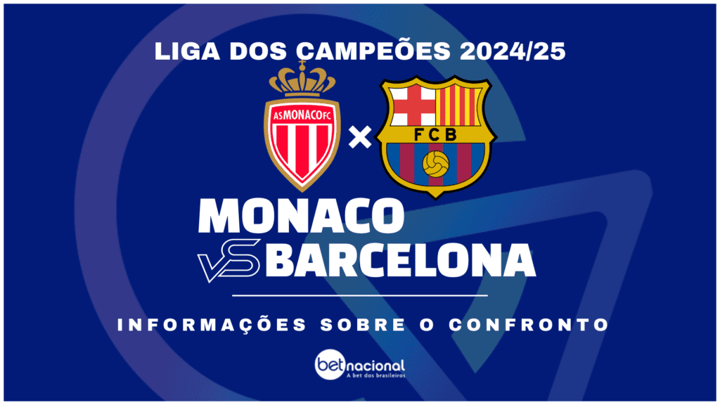 Monaco x Barcelona - Liga dos Campeões 2024/25