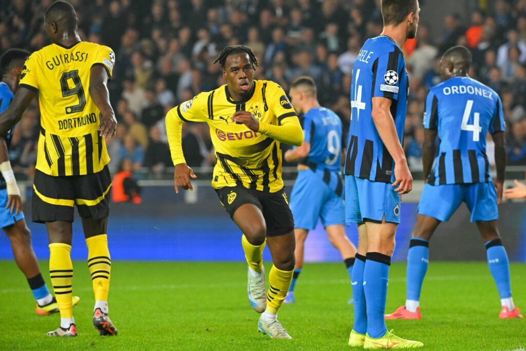 Borussia Dortmund venceu o Club Brugge pela UEFA Champions League