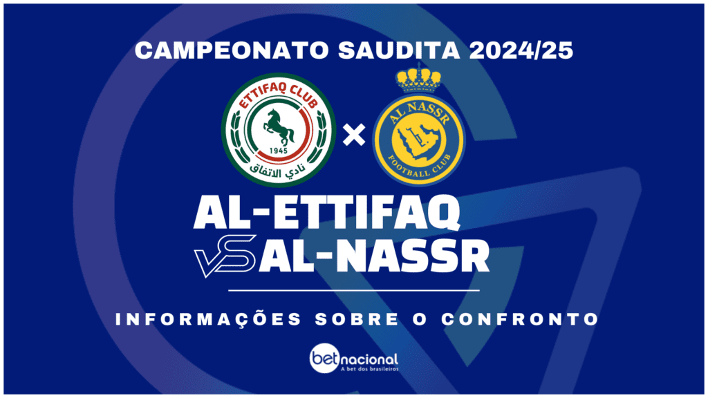 Al-Ettifaq x Al-Nassr - Liga Saudita 2024/25